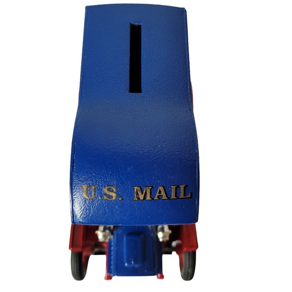 Ertl Co.Die Cast Replica 1905 Ford First Delivery Van, US Mail Bank Missing Plug - Picture 7 of 10